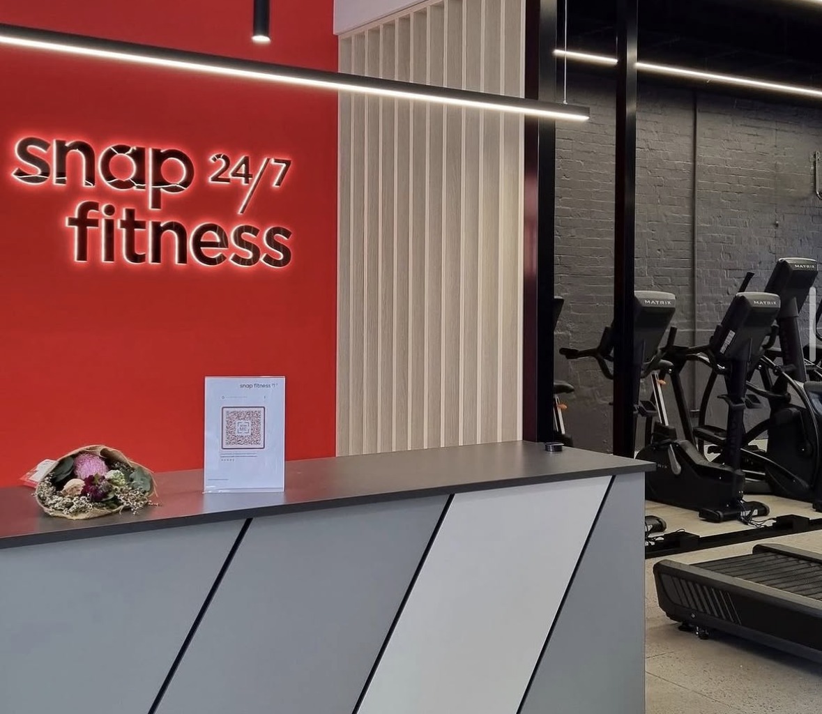 Completed amenities and floor