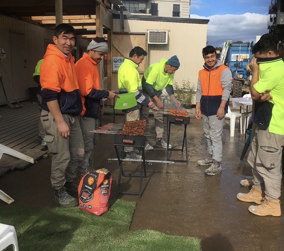 External paving